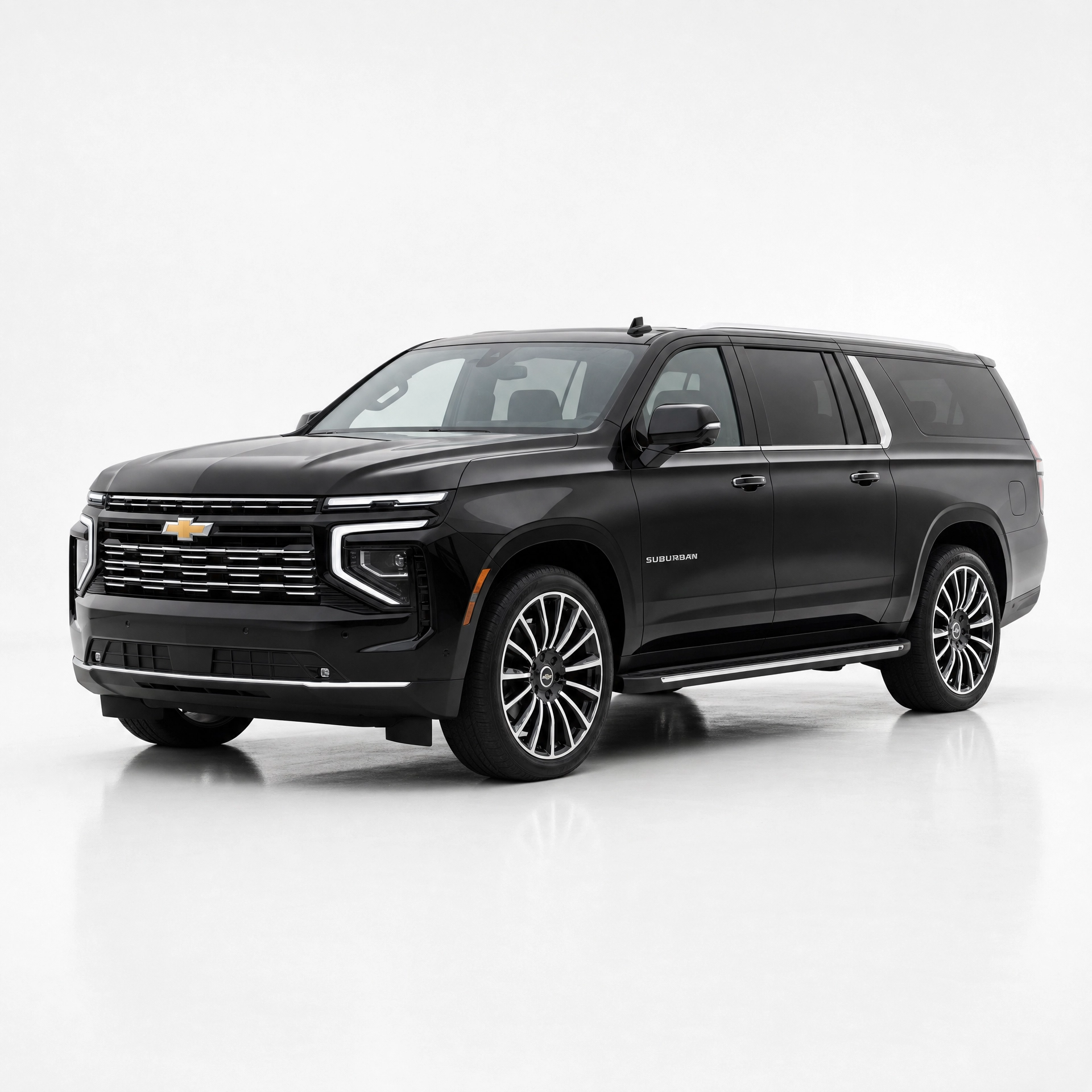 chevrolet suburban 2026 black